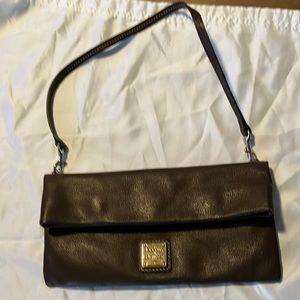 Dooney & Bourke small brown leather bag. Very classy.
